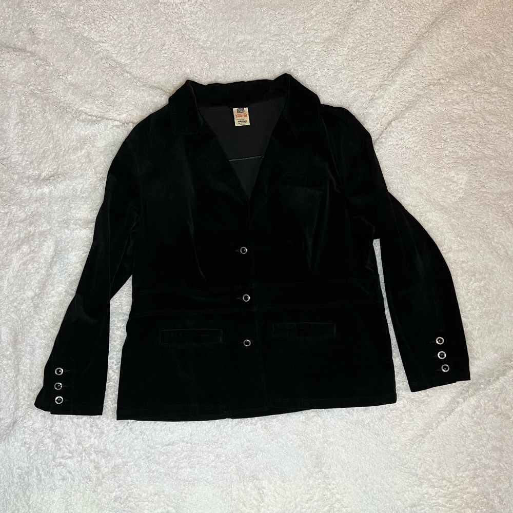 Black Corduroy Blazer